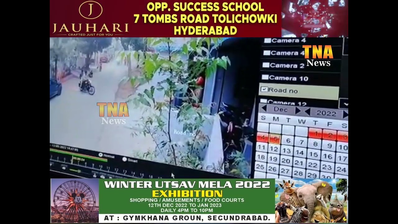 6 Chain Snatching Case Reported In 2 Hours CCTV FOOTAGE..