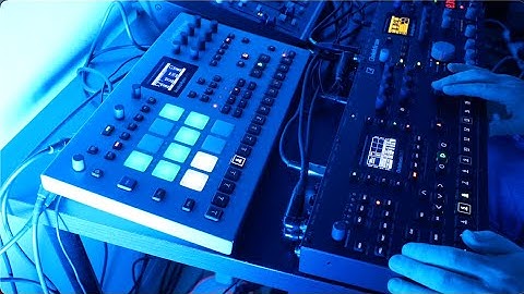 Octatrack and Analog Rytm Session 1