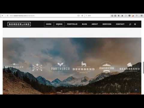"BORDERLAND theme"｜Wordpressの最新テーマとテンプレート集