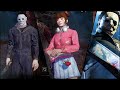 Dead by daylight mobile   feng min  vs michael myers  gameplay  dbd  