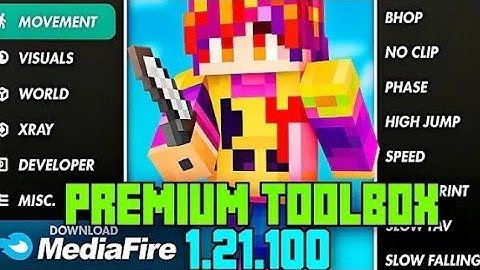 ToolBox Minecraft 1.21.100 infinite premium time no ads #toolboxmcpe #minecraft #hack #hacks