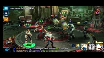 Doom raid 2.3 - Skill node 1 - 1st attempt/ 1shot - Marvel Strike Force - MSF