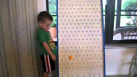 Homemade Plinko Board