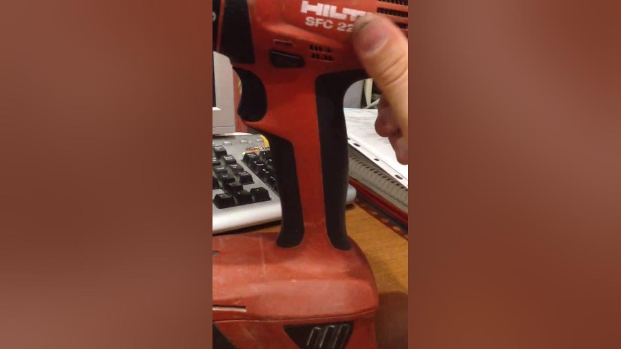 Шуруповерт Hilti SFC 22 A / Как отремонтировать Хилти не сдавая в сервис You