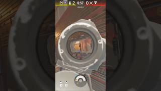 Worst R6 gameplay ever? 😭#r6 #rainbowsixsiegeclip #shorts #seige ￼