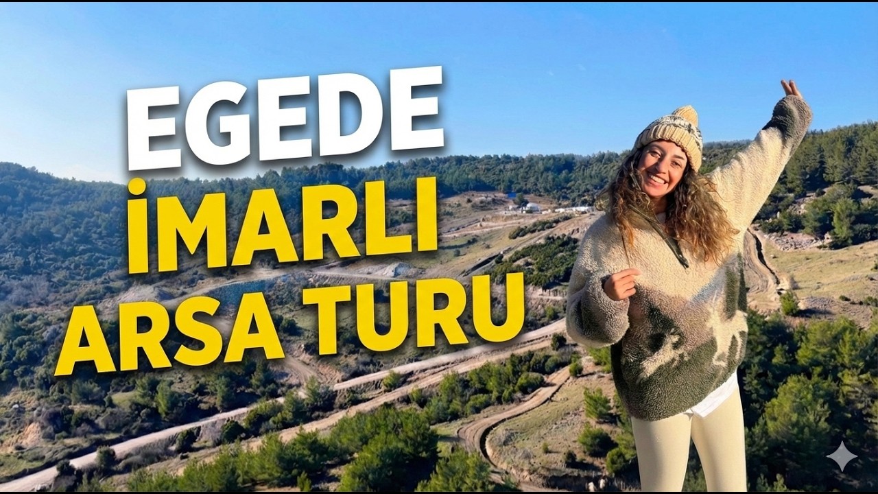 Ege'de Uygun Fiyatlı İMARLI ARSALAR Keşfettim! - Yerinde İnceliyorum!