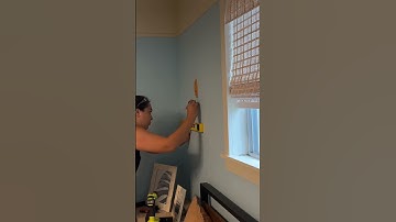 A floating shelf DIY tutorial you can finish one one day! #floatingshelves #homeproject #renovation