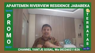 APARTEMEN RIVERVIEW RESIDENCE LAGI PROMO.Wa 082260211826