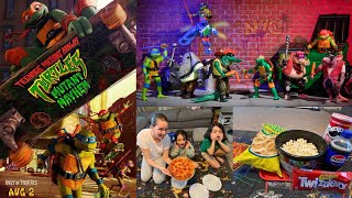 Tmnt Mutant Mayhem Watch Party + Pizza!! Cowabunga Dude!!