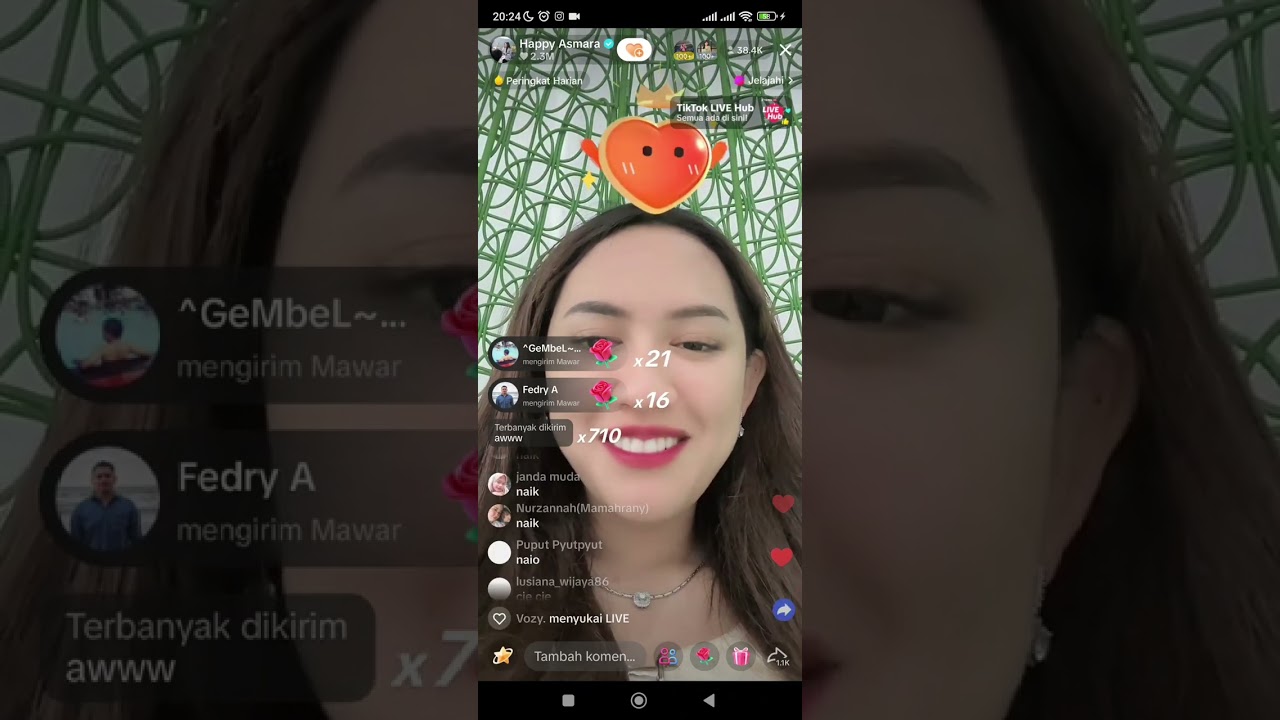 Gilga sahid main ke rumah happy || traweh bareng camer