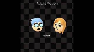 circle circle dot dot #miitomo #miitopia #3ds #tomodachilife #nintendo #kaerutomo #animation #edit