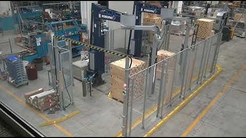 Robopac USA Rototech 708 Dual Drop System for Distribution Centers