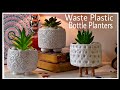 3 Easy Plastic Bottle Planters Idea ||  Easy Wall Putty Planter || Best Reuse Idea Of Plastic Bottle