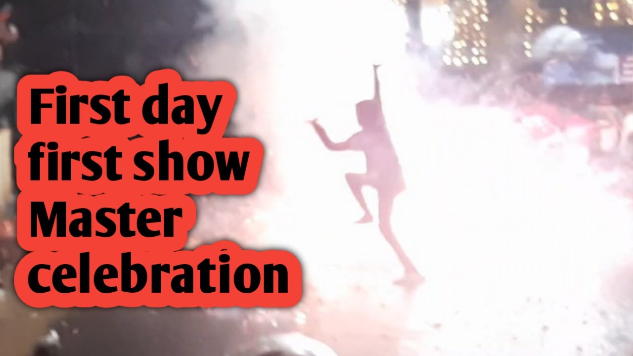 Master vijay 🔥  | master celebration in Tirunelveli Bombay theatre | First day first show Master |