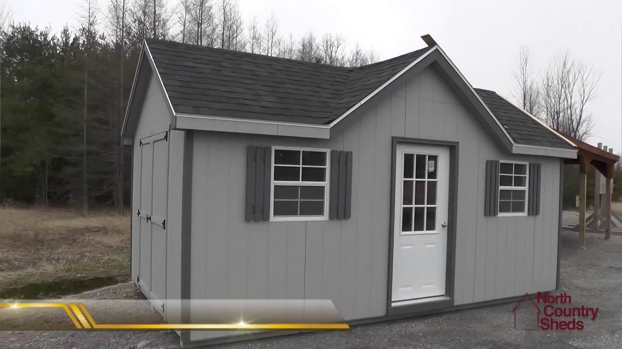 Chalet Garden Sheds Shed with Dormer Storage Shed ...