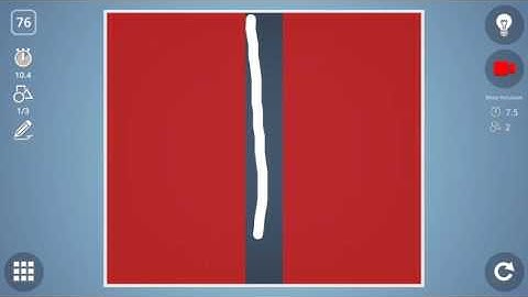 Check out how I solved level 76 in Brain It On! #BrainItOn