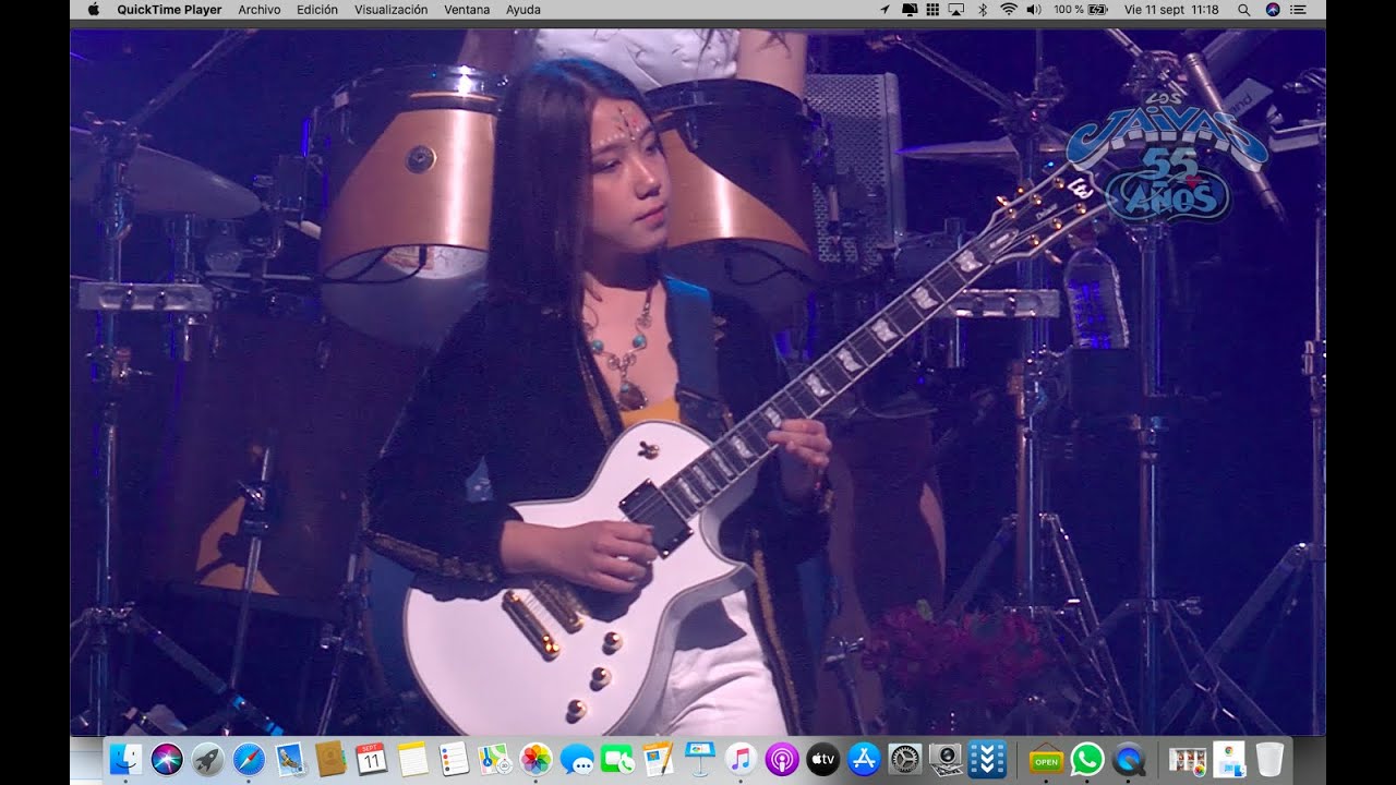 Los Jaivas : LA CONQUISTADA  Arena Movistar 55 años