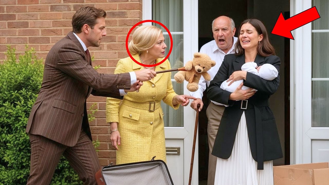 The In-Laws Kicked Her Out With A Newborn—Years Later She Bought Their Mansion