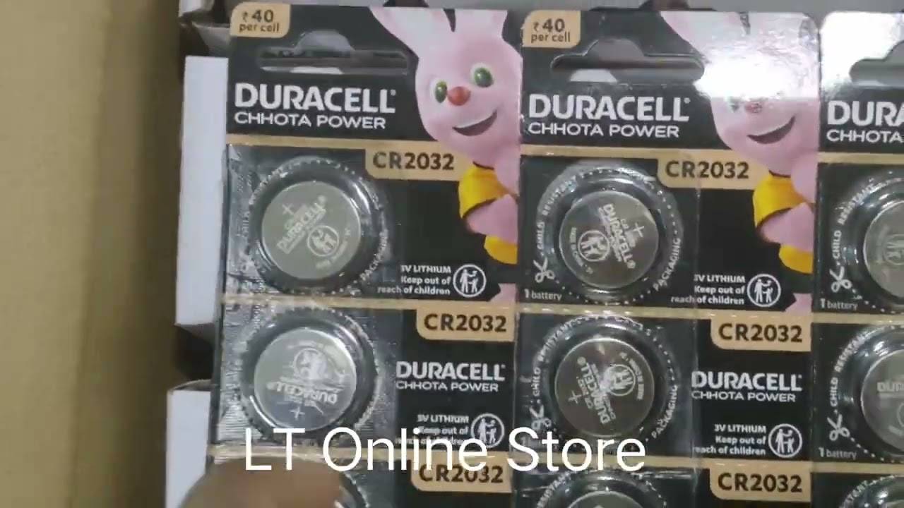 Duracell CR2032 Chhota Power Coins, 5-Battery - Rs.90