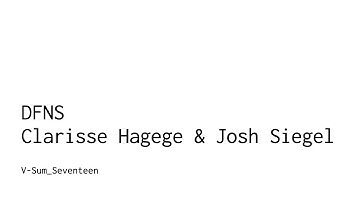 DFNS Technical Briefing V-Sum_Seventeen