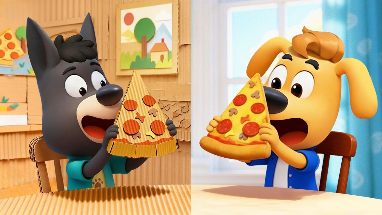 ダンボールで　おみせやさん！ | ラブール警部人気動画まとめ | アニメ | 動画 | Sheriff Labrador | ラブール警部