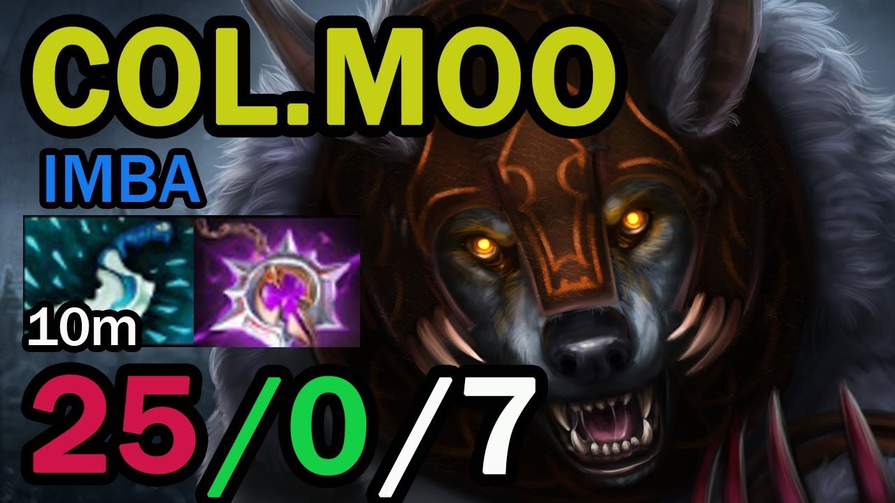 Col.Moo [Ursa] Fast farm  IMBA BUILD  Hunt Everything 0 die  | 7.12 Dota2