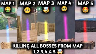 KILLING All BOSSES From MAP 1,2,3,4 & 5 🤯 МЕТРО РОЯЛЬ Chapter 15