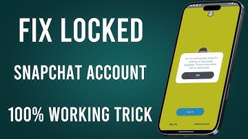 Snapchat Your Account Has Been Locked For Violating Community Guidelines / 2025