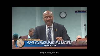 DC DMV Testimony in Support of Bills B26-0619 (Eric's ID Amendment) & B26-0548 (Commanders Tags)