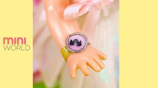 DIY Miniature Item for Dollhouse Barbie #Shorts