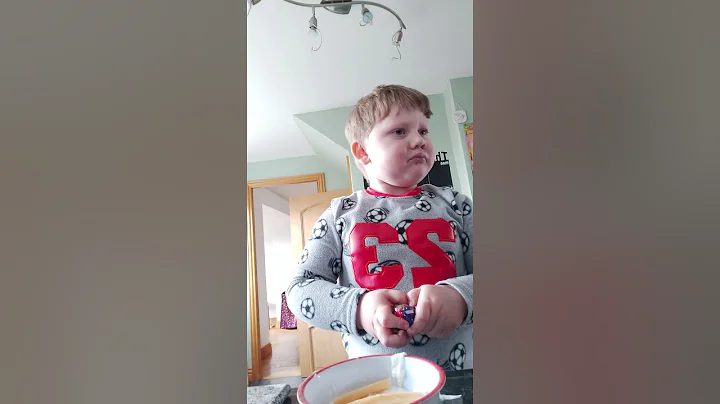 Robbie's first cooking video