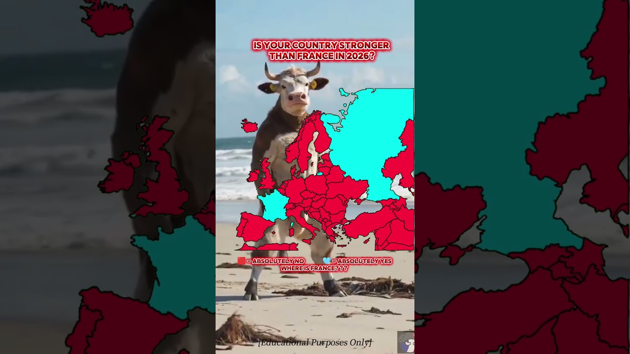 FRANCE IS STRONG!! is your country stronger than France?