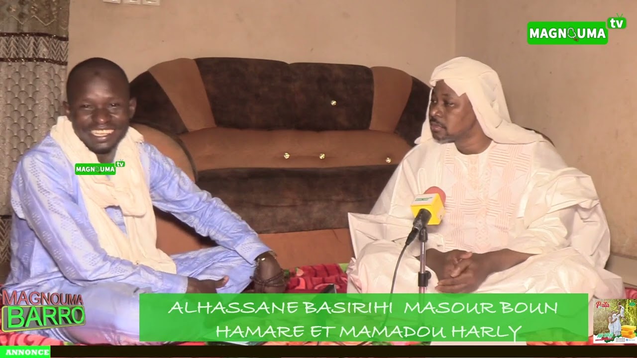 ALHASSANE BASIRIHI MASOUR BOUN HAMARE ET MAMADOU HARLY