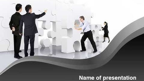 Brainstorm PowerPoint Template by PoweredTemplate.com