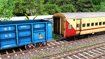 ICF BCNA COUPLING ICF UTKRISHT | BUMPY RAILROAD | RAILWORKS | TRAIN SIMULATOR 2022 | RAILROAD ATG