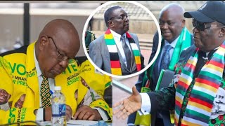 ZANU-PF Leaders Converge! Chiwenga Arrives at HQ Politburo as Mnangagwa Prepares for Conference😳🇿🇼
