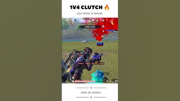 Insane 1v4 Clutch 😱 New Ghost Mode 👻