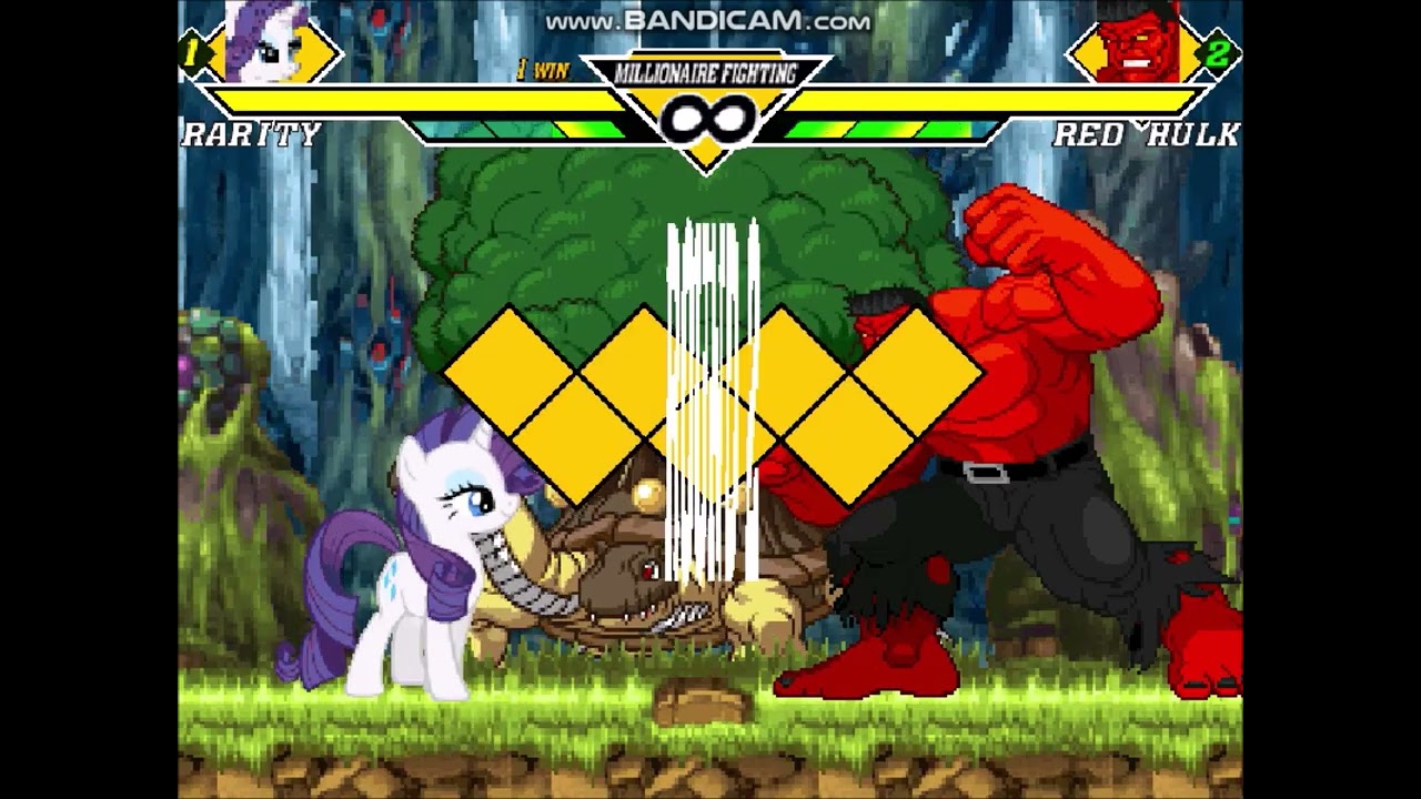 INTERNATIONAL MUGEN TOURNAMENT (BLUE): RARITY VS RED HULK