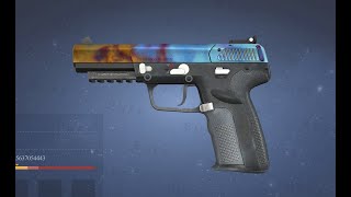 Fiveseven Case Hardened - Blaze Pattern