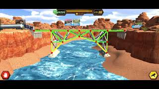 |Bridge construction simulator| game #16 level to #20 level solve 