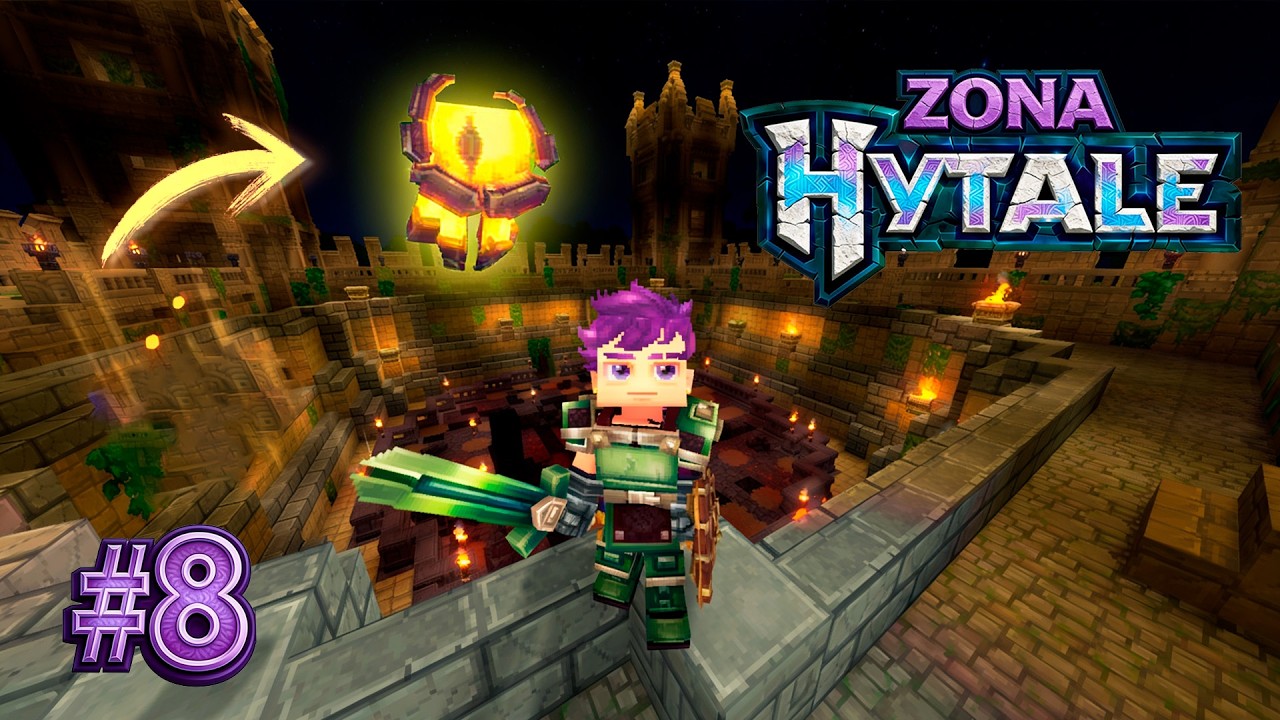 ZONA HYTALE con MODS: Mascota de LUZ Y Portales