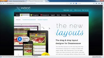 How to Add a Dreamweaver Extension to WebSite