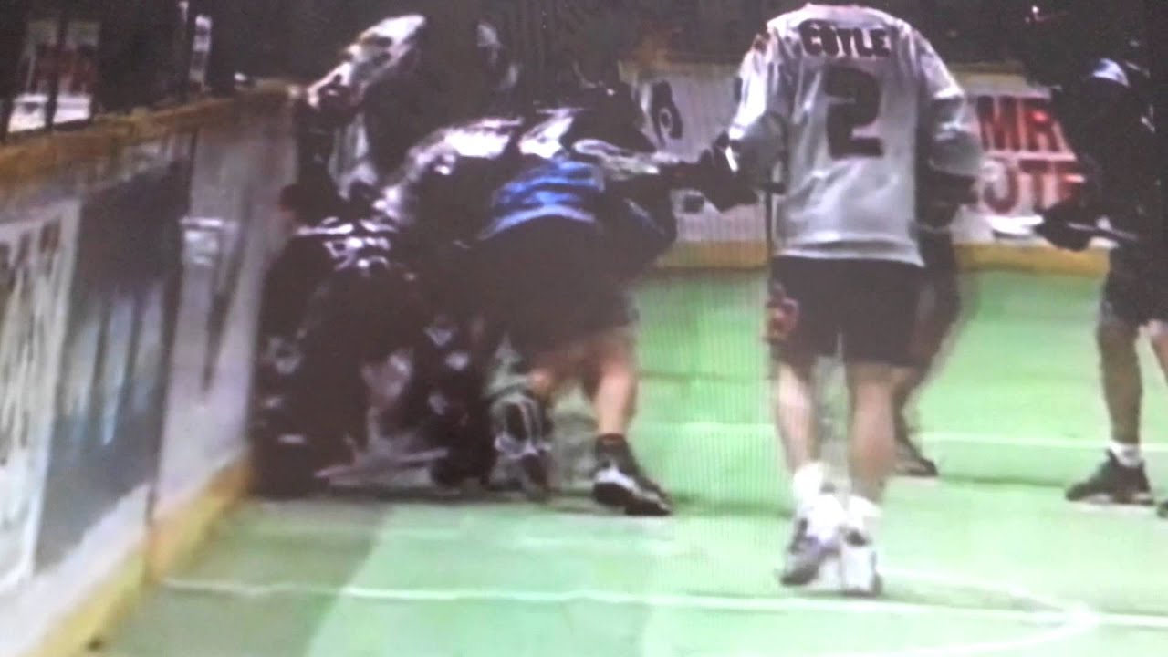 Big hits!!!!!! Box Lacrosse YouTube