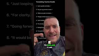 Famous Translating teacher email lingo and what they actually mean Wealth