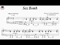 Sex Bomb - Tom Jones, Piano