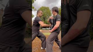 Iron Body - Forearm conditioning. Body shots. Kicking drills. Power, discipline & control #kungfu