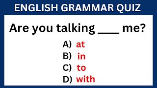 English Grammar Test | 95% can't pass this test