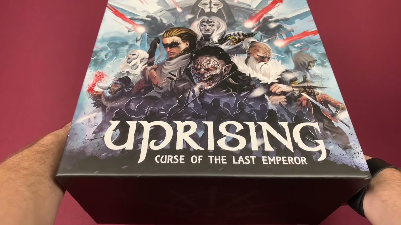 Uprising Curse of the Last Emperor All in Kickstarter Unboxing YouTube Uprising Curse of the Last Emperor All in Kickstarter Unboxing YouTube