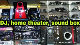 wholesale market of music system, D.J, Home theater , mike, speaker & spare parts