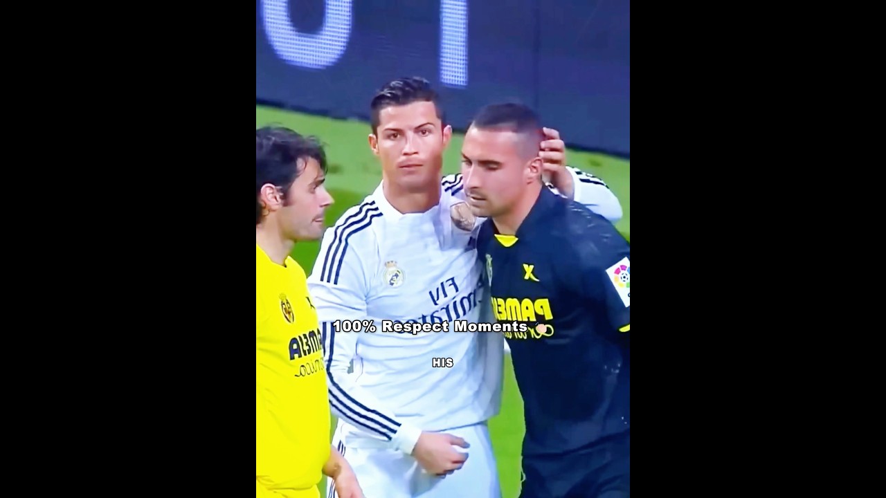 Healthy moments in football #respect #football #soccer #sports